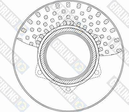 Girling 6063345 - Гальмівний диск autocars.com.ua