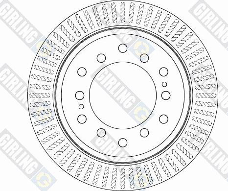 Girling 6063422 - Гальмівний диск autocars.com.ua