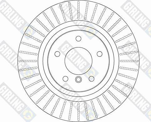 Girling 6063525 - Тормозной диск avtokuzovplus.com.ua