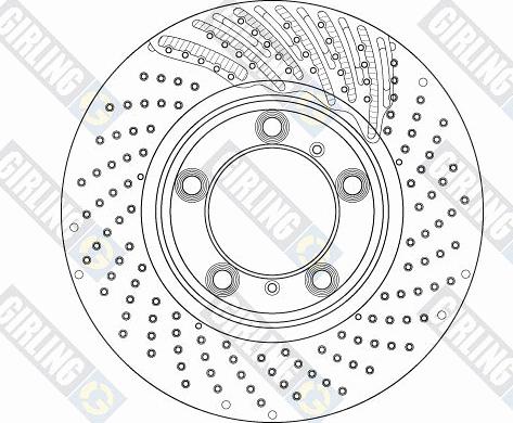 Girling 6064645 - Тормозной диск avtokuzovplus.com.ua