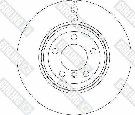 Girling 6064711 - Тормозной диск autodnr.net
