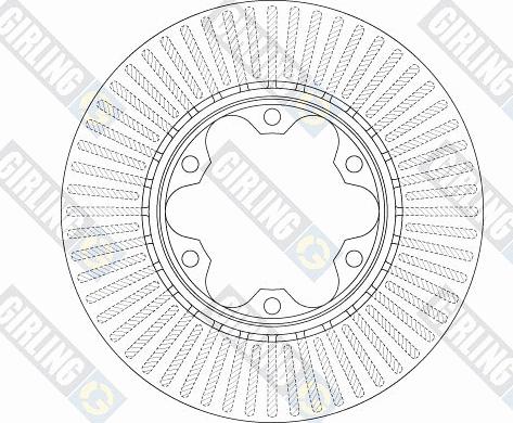 Girling 6064811 - Гальмівний диск autocars.com.ua