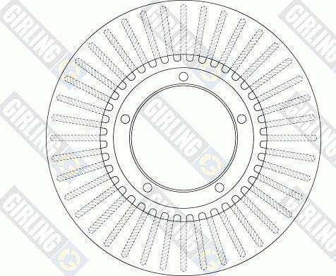 Girling 6064861 - Тормозной диск avtokuzovplus.com.ua