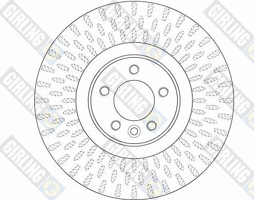 Girling 6065085 - Гальмівний диск autocars.com.ua