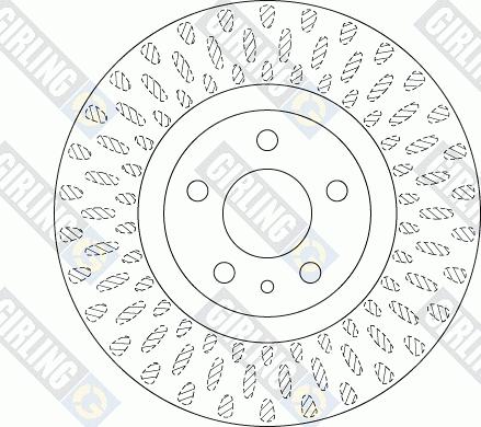 Girling 6065221 - Тормозной диск avtokuzovplus.com.ua