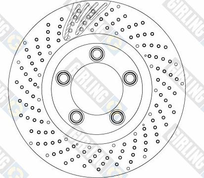 Girling 6065425 - Гальмівний диск autocars.com.ua