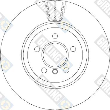 Girling 6066075 - Тормозной диск avtokuzovplus.com.ua