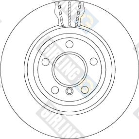 Girling 6066175 - Гальмівний диск autocars.com.ua