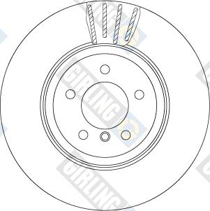 Girling 6066255 - Тормозной диск avtokuzovplus.com.ua