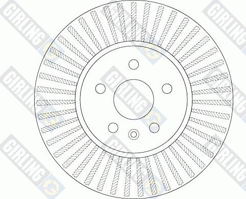 Girling 6066291 - Гальмівний диск autocars.com.ua