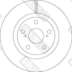 Girling 6066751 - Гальмівний диск autocars.com.ua