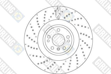 Girling 6066875 - Гальмівний диск autocars.com.ua