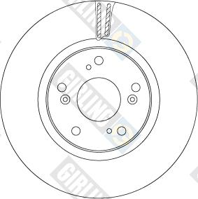 Girling 6066891 - Гальмівний диск autocars.com.ua