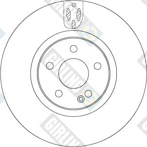 Girling 6067445 - Гальмівний диск autocars.com.ua