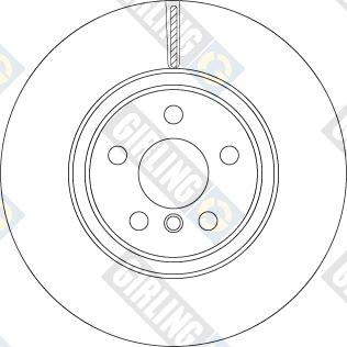 Girling 6067495 - Гальмівний диск autocars.com.ua