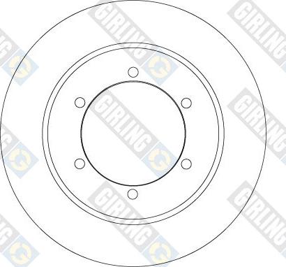 Girling 6067902 - Гальмівний диск autocars.com.ua