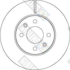 Girling 6067941 - Гальмівний диск autocars.com.ua