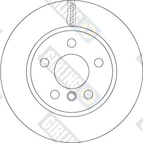 Girling 6067991 - Гальмівний диск autocars.com.ua