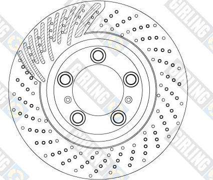 Girling 6068215 - Гальмівний диск autocars.com.ua