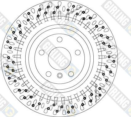 Girling 6068355 - Гальмівний диск autocars.com.ua