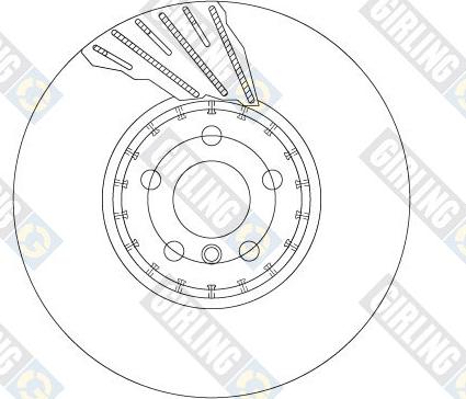 Girling 6068915 - Гальмівний диск autocars.com.ua