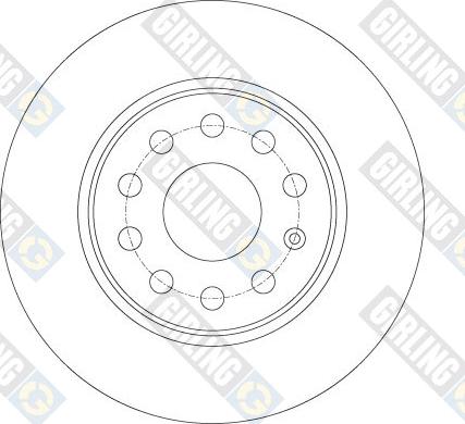 Girling 6079112 - Тормозной диск avtokuzovplus.com.ua