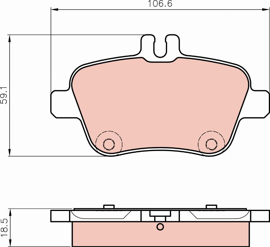 Girling 6183379-1 - Гальмівні колодки, дискові гальма autocars.com.ua