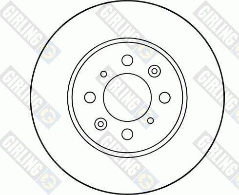 Girling 6411011 - Комплект гальм, дисковий гальмівний механізм autocars.com.ua