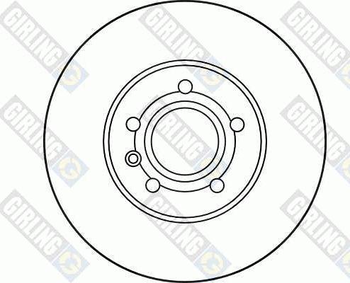 Girling 6411182 - Комплект гальм, дисковий гальмівний механізм autocars.com.ua