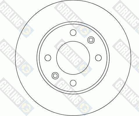 Girling 6411251 - Комплект гальм, дисковий гальмівний механізм autocars.com.ua