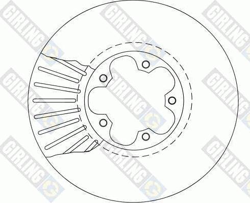 Girling 6411414 - Дисковый тормозной механизм, комплект avtokuzovplus.com.ua