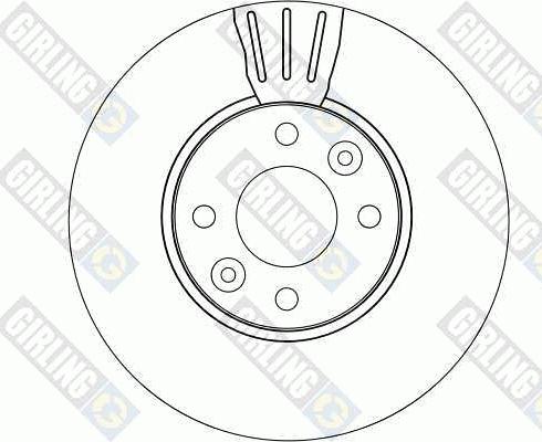 Girling 6411501 - Комплект гальм, дисковий гальмівний механізм autocars.com.ua