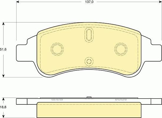 Girling 6411704 - Дисковый тормозной механизм, комплект avtokuzovplus.com.ua