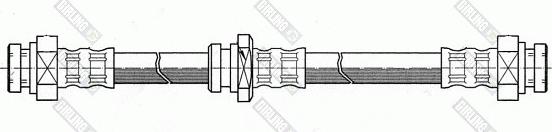 Girling 9001199 - Гальмівний шланг autocars.com.ua