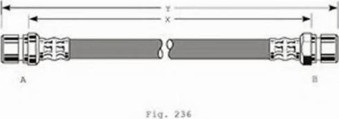 Girling 9001361 - Гальмівний шланг autocars.com.ua