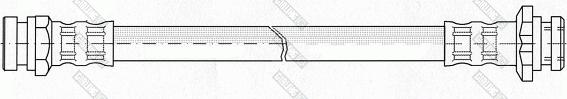 Girling 9001382 - Гальмівний шланг autocars.com.ua