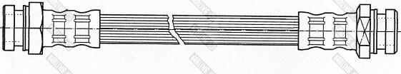 Girling 9001383 - Гальмівний шланг autocars.com.ua