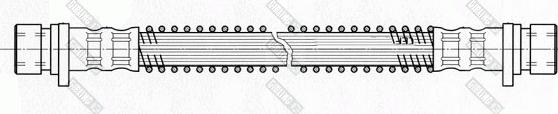 Girling 9001533 - Тормозной шланг autodnr.net