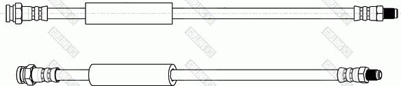 Girling 9002159 - Тормозной шланг avtokuzovplus.com.ua