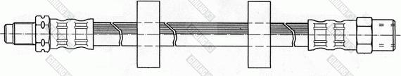 Girling 9002202 - Тормозной шланг autodnr.net