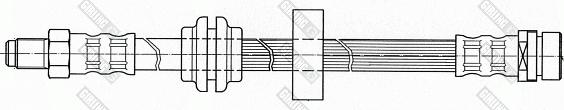 Girling 9002257 - Гальмівний шланг autocars.com.ua