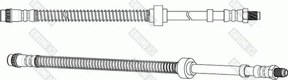 Girling 9002295 - Гальмівний шланг autocars.com.ua