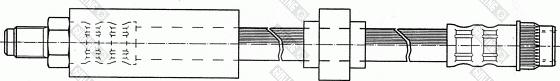 Girling 9002303 - Тормозной шланг avtokuzovplus.com.ua