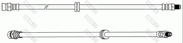 Girling 9002313 - Тормозной шланг avtokuzovplus.com.ua