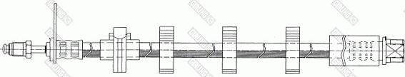 Girling 9002368 - Тормозной шланг avtokuzovplus.com.ua