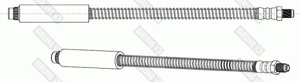 Girling 9002411 - Тормозной шланг avtokuzovplus.com.ua