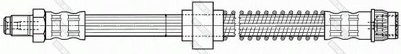 Girling 9002433 - Тормозной шланг avtokuzovplus.com.ua