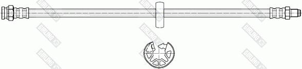 Girling 9002485 - Тормозной шланг avtokuzovplus.com.ua