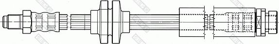 Girling 9002565 - Тормозной шланг avtokuzovplus.com.ua