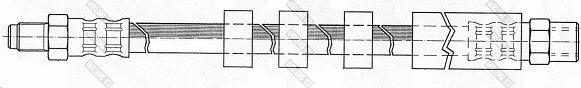 Girling 9002568 - Гальмівний шланг autocars.com.ua
